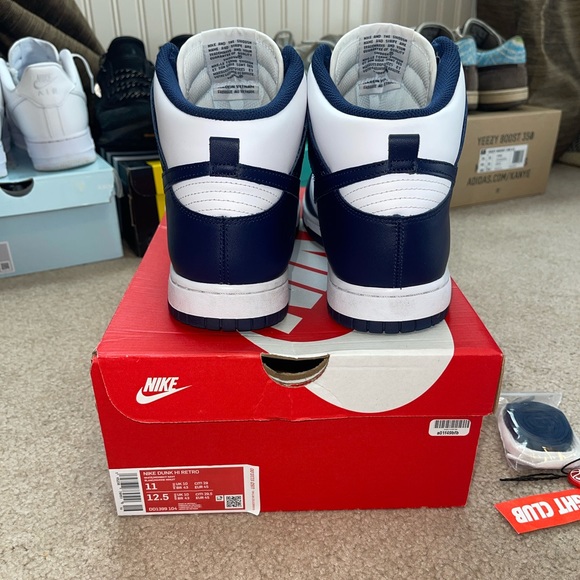 Nike Dunk High midnight navy - Picture 4 of 7